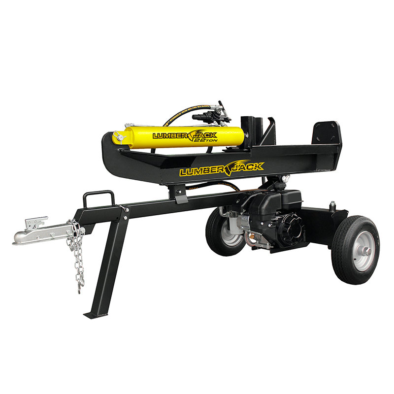 LUMBERJACK 22TON GASOLINE LOG SPLITTER-FULL BEAM LSP22B