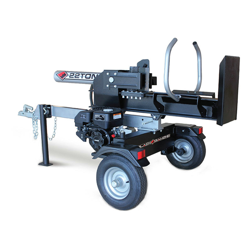 Black Diamond 22ton เบนซิน Log Splitter-ครึ่งคาน LSE22